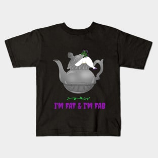 I’m FAT & I’m FAB Kids T-Shirt